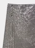 Silver Chainmail Draped Skirt sold by Fashion Clinic
