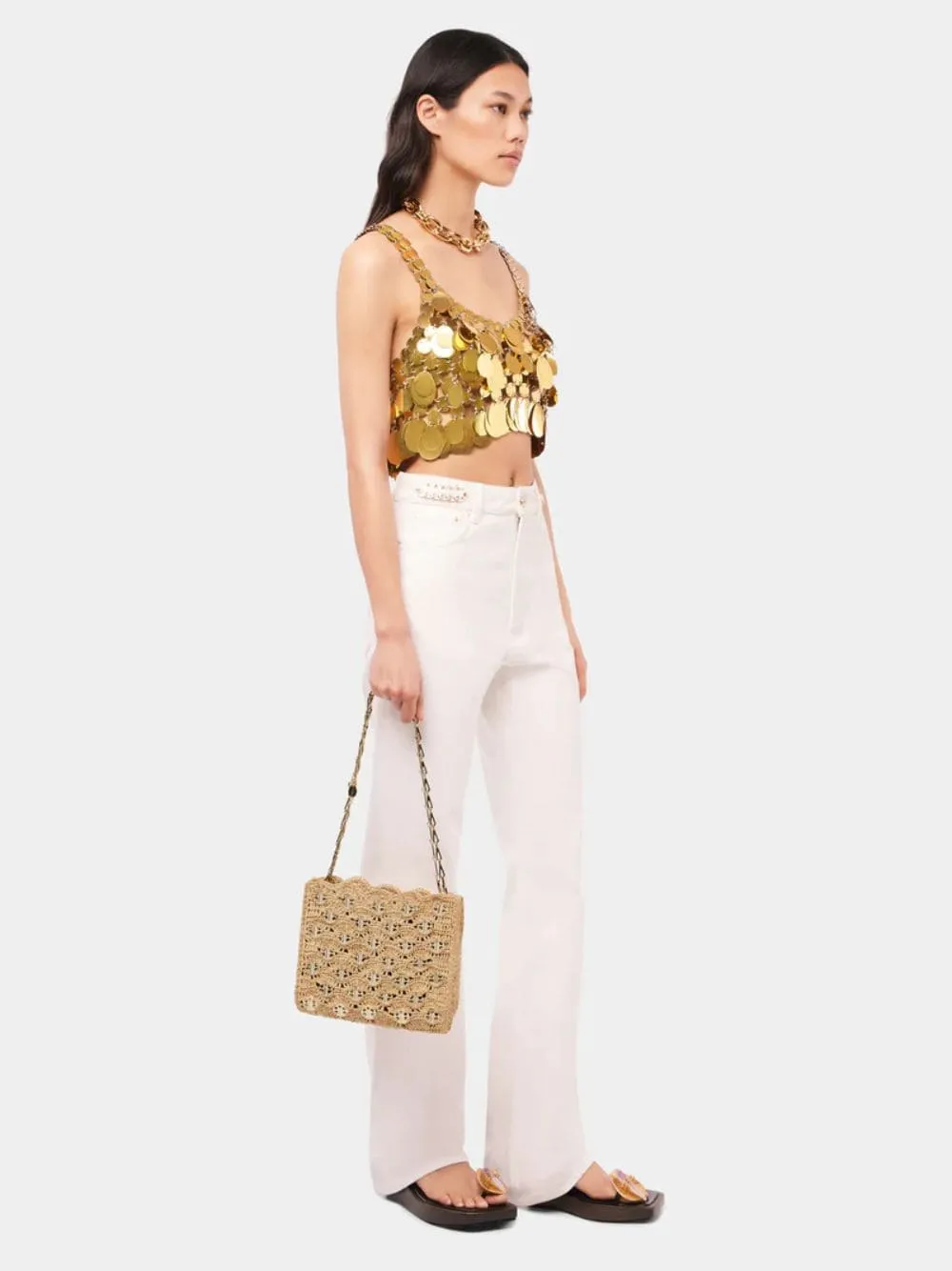 Natural Raffia 1969 Wave Bag sold by Fashion Clinic product image thumbnail 2