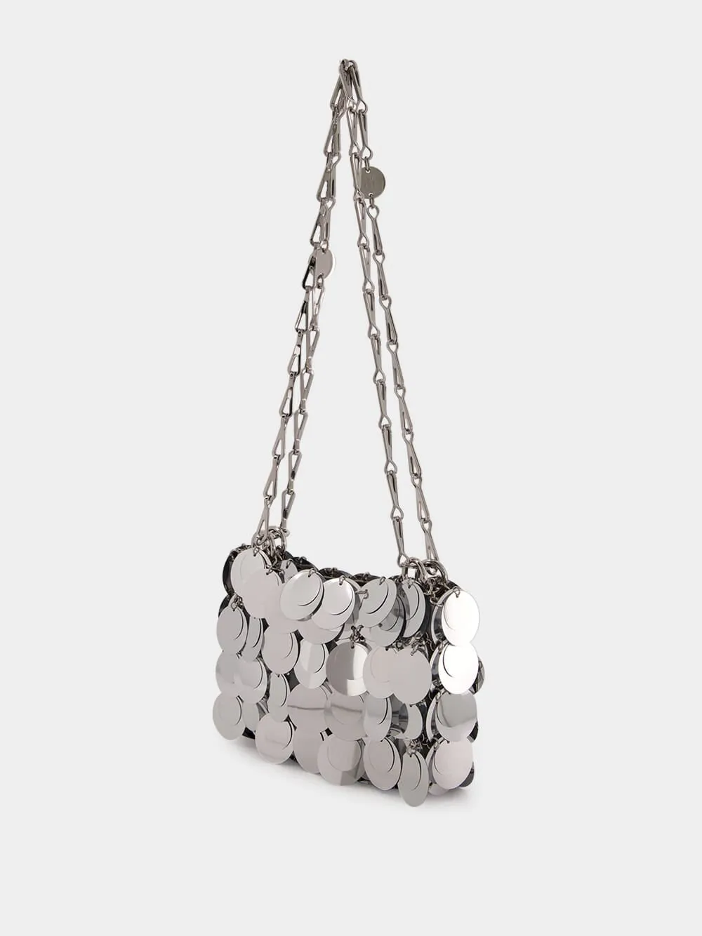Silver Sparkle Discs Nano Bag sold by Fashion Clinic product image thumbnail 5