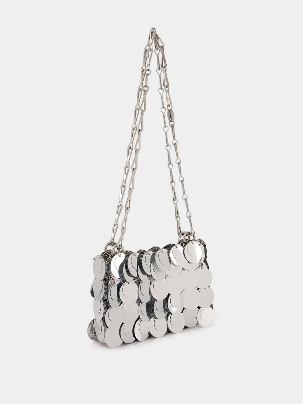 Silver Sparkle Discs Nano Bag sold by Fashion Clinic product image thumbnail 3