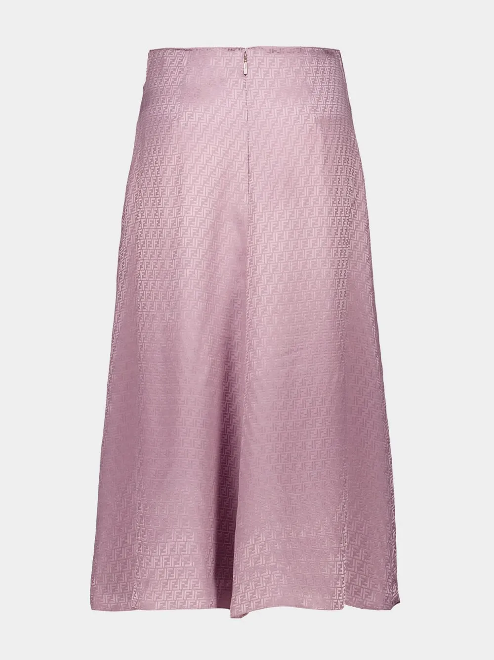 Mauve Pink FF Silk Skirt sold by Fashion Clinic product image thumbnail 2