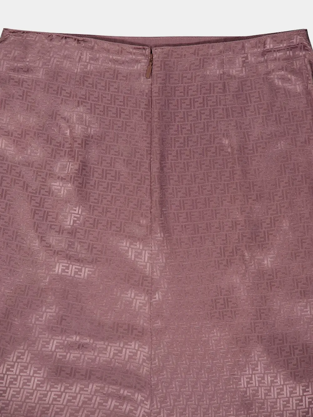 Mauve Pink FF Silk Skirt sold by Fashion Clinic product image thumbnail 4
