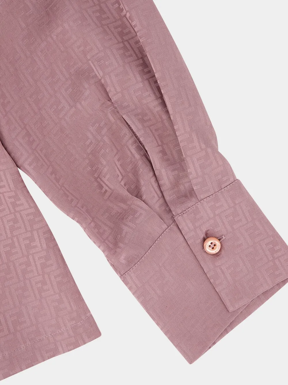 Mauve Pink Silk Shirt sold by Fashion Clinic product image thumbnail 4