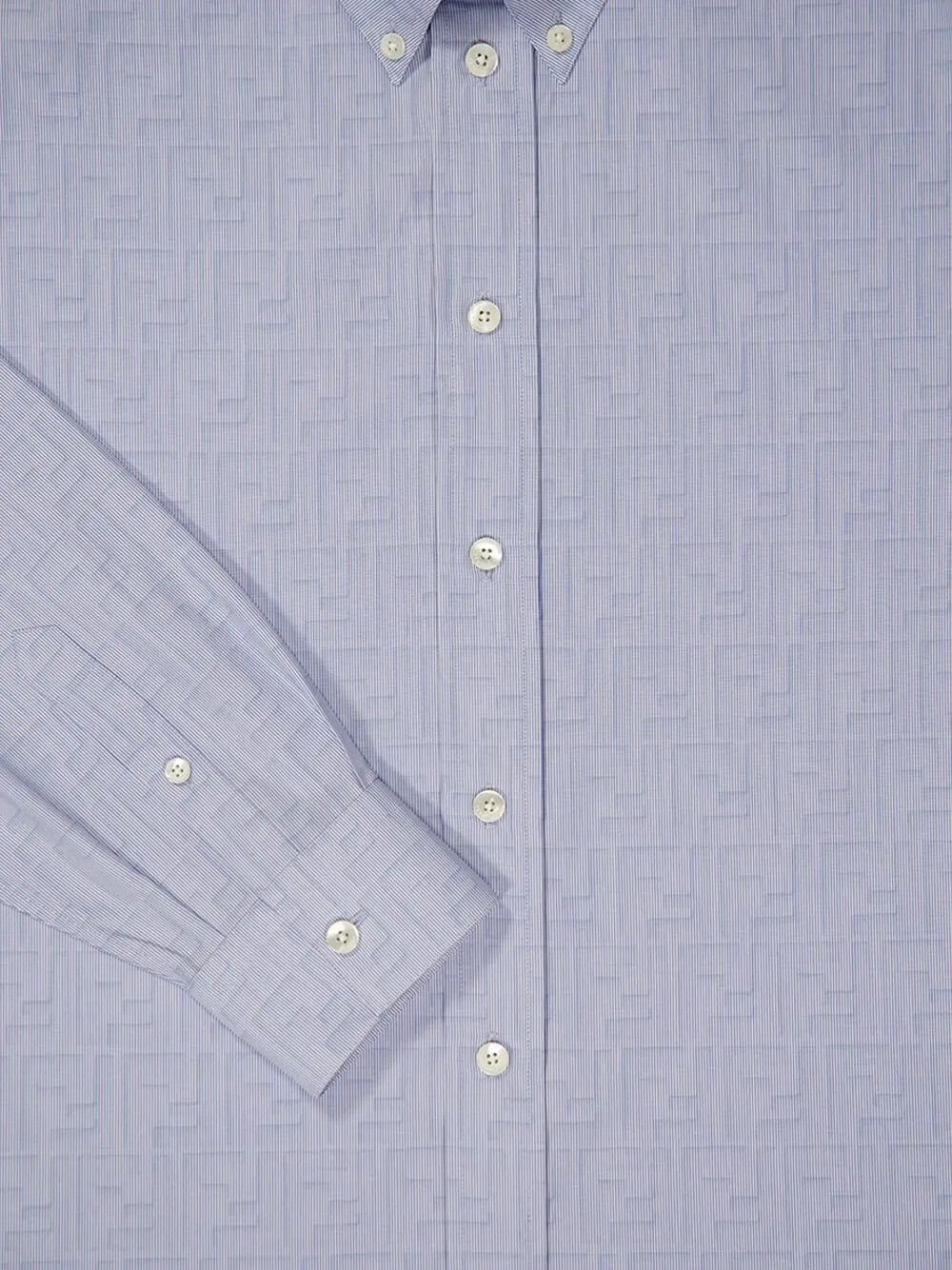 Light Blue Cotton Shirt sold by Fashion Clinic product image thumbnail 3