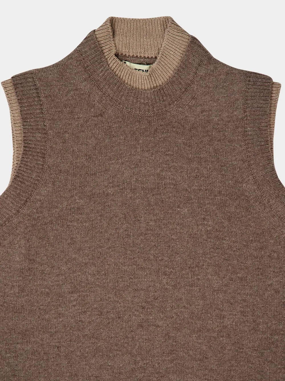 Dove Grey Wool-Cashmere Dress sold by Fashion Clinic product image thumbnail 4