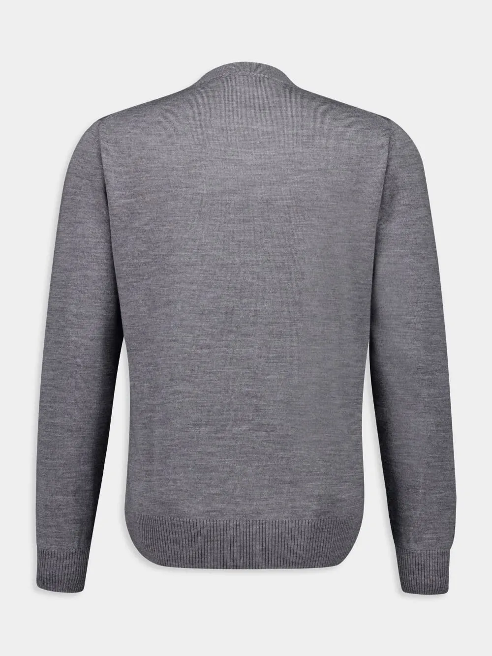 Light Grey Wool Jumper sold by Fashion Clinic product image thumbnail 2