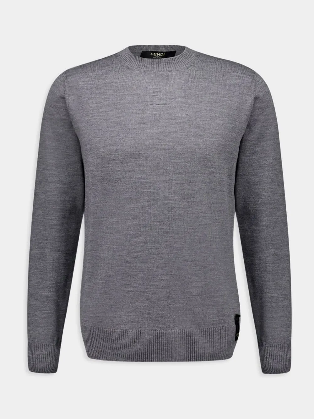 Light Grey Wool Jumper sold by Fashion Clinic