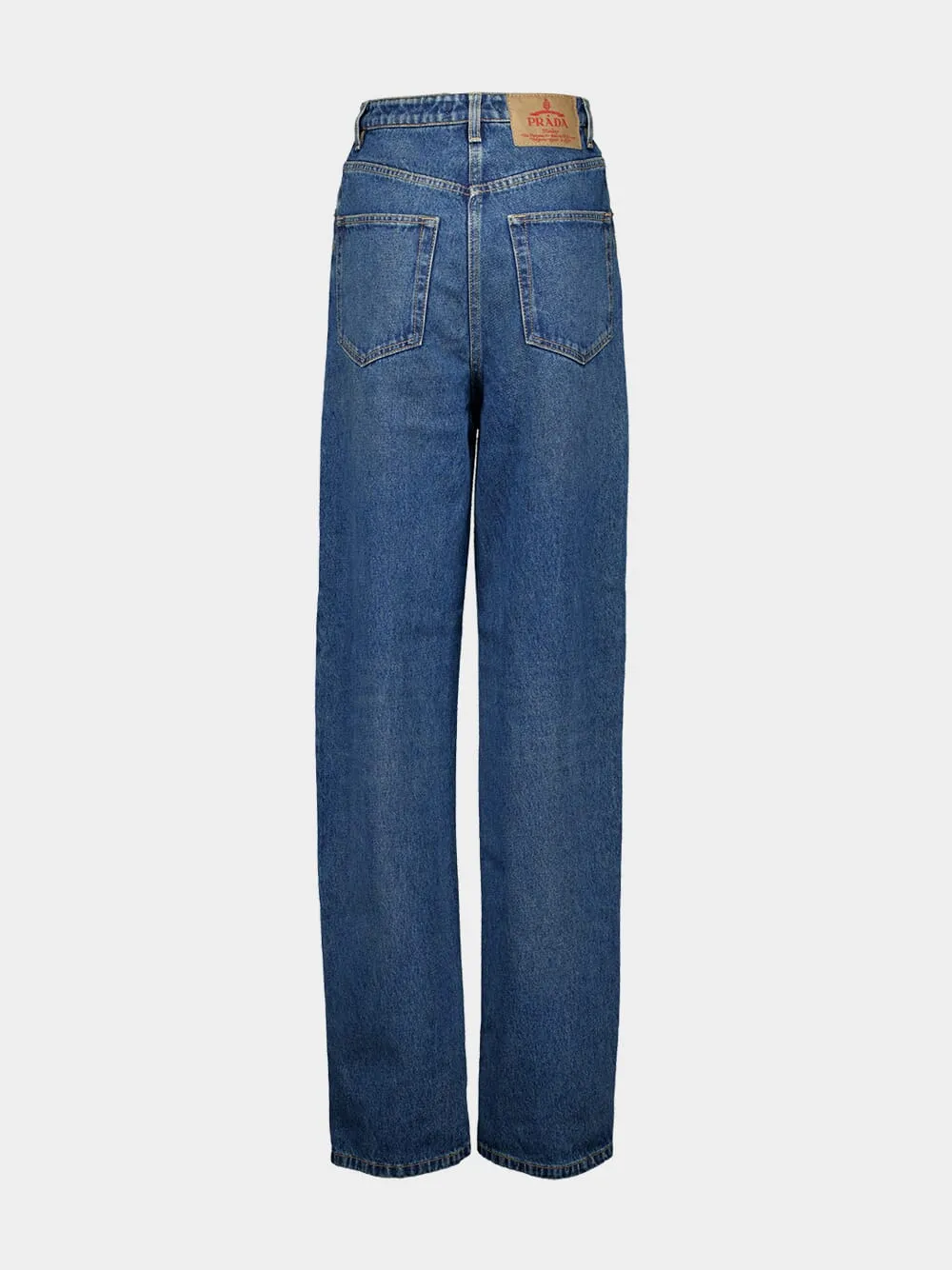 Blue Wide-Leg Jeans sold by Fashion Clinic product image thumbnail 2