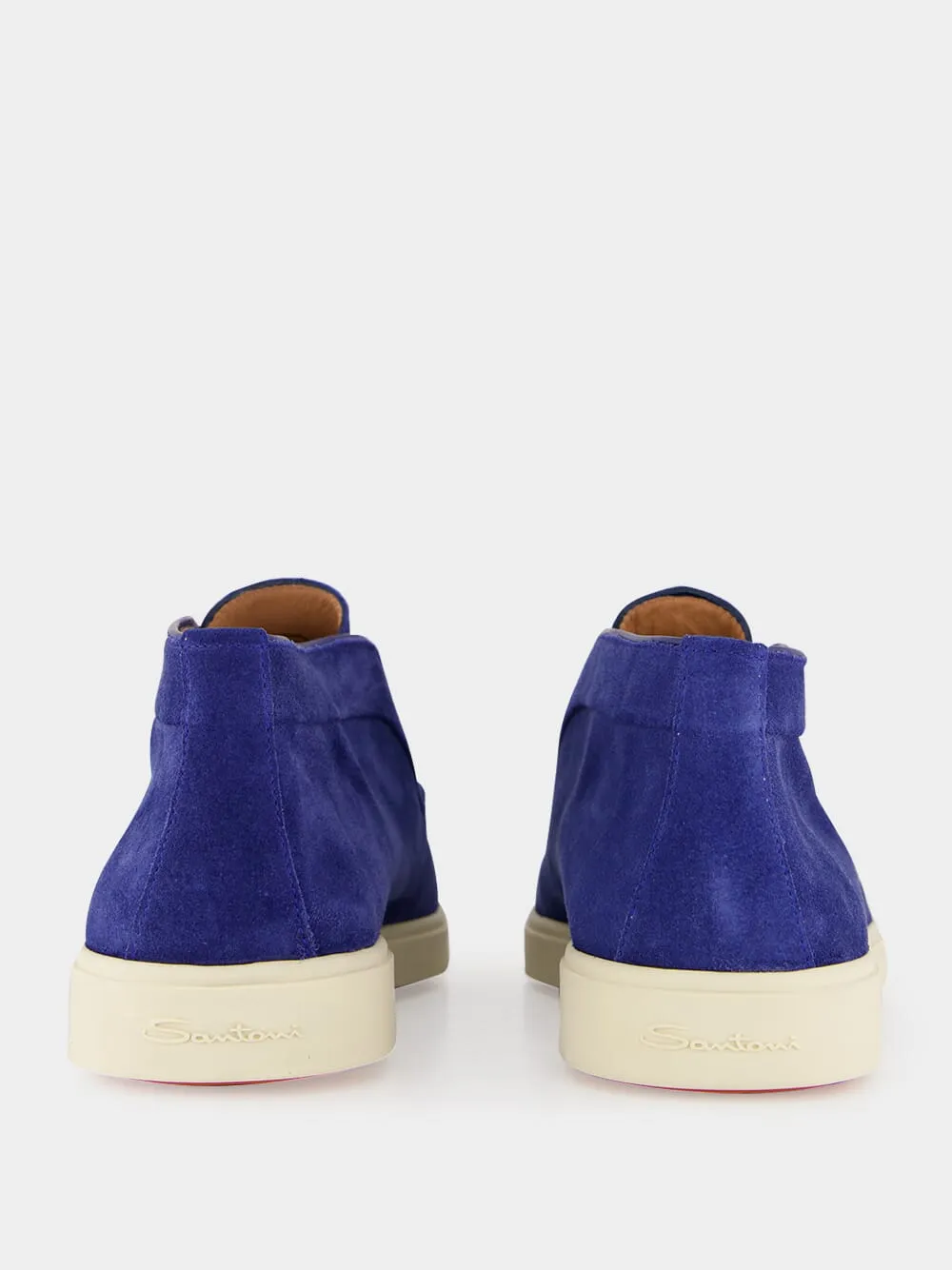 Blue Suede Desert Boots sold by Fashion Clinic product image thumbnail 5