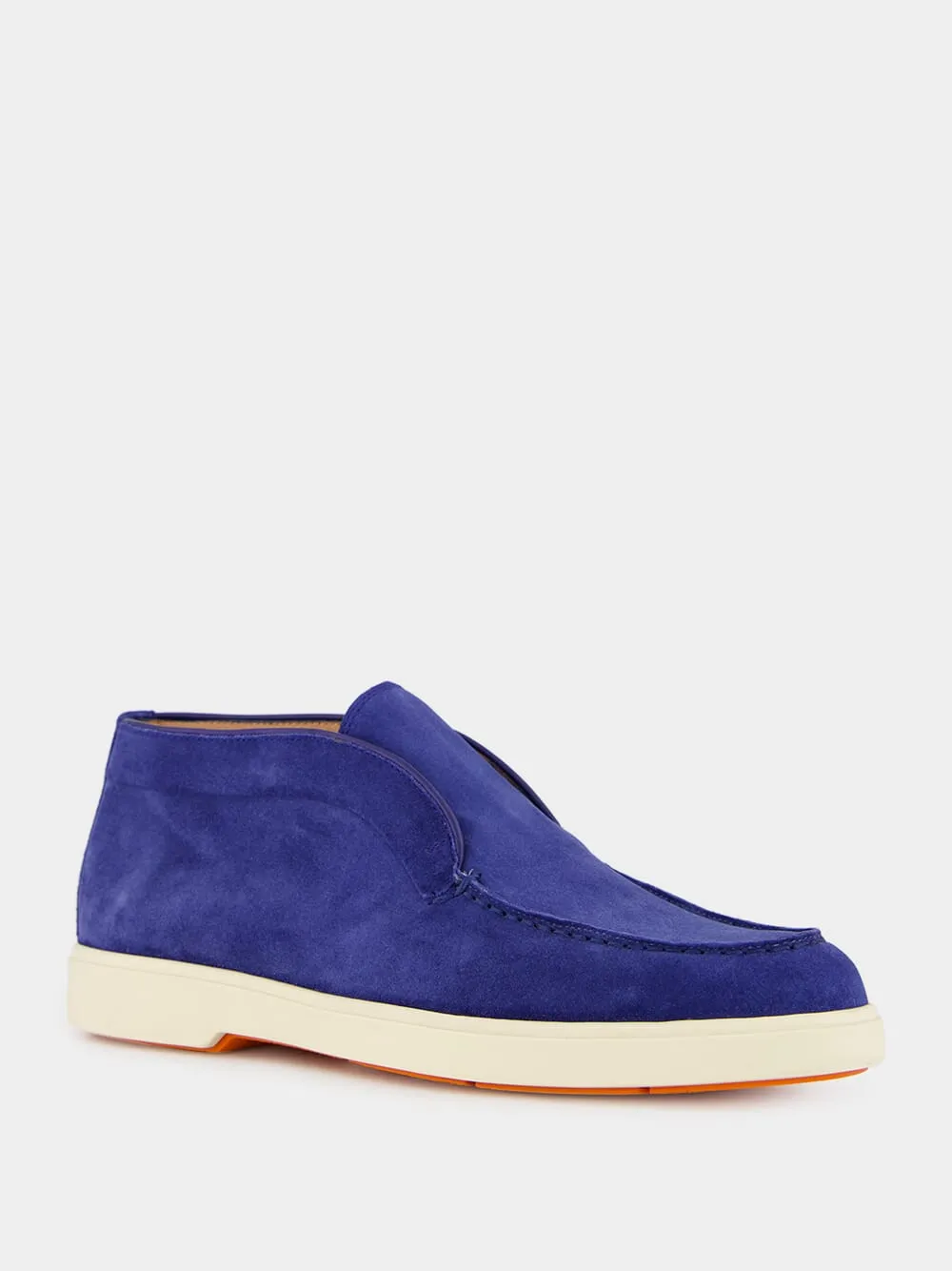 Blue Suede Desert Boots sold by Fashion Clinic product image thumbnail 2