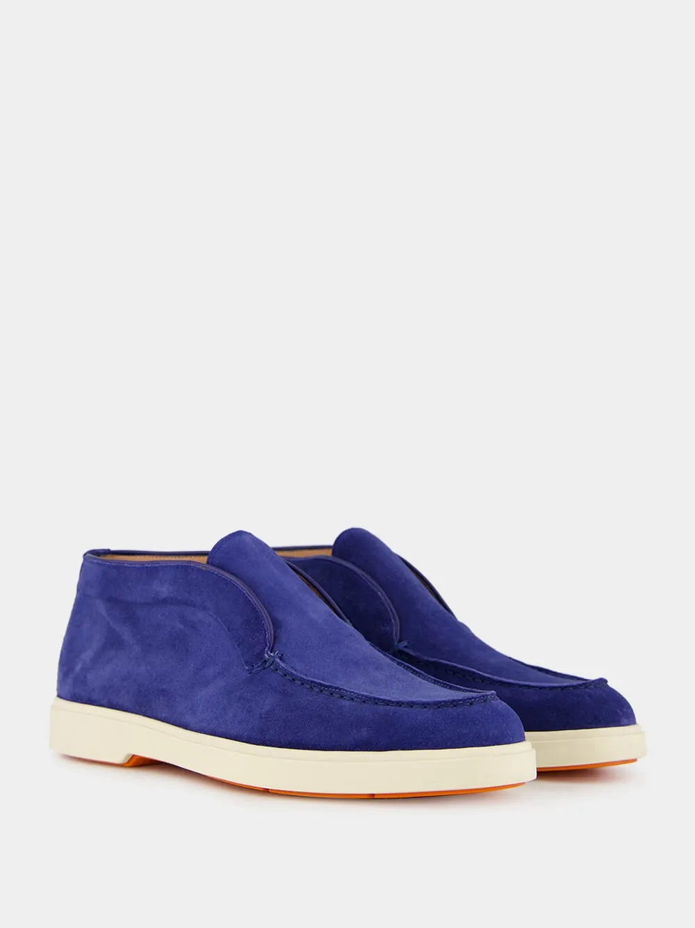 Blue Suede Desert Boots sold by Fashion Clinic product image thumbnail 3