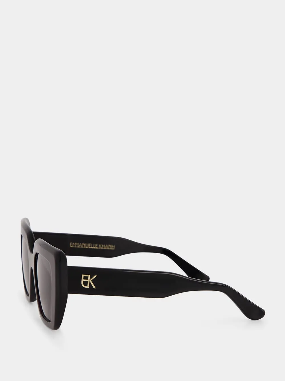 Glossy Noir Foxy Sunglasses sold by Fashion Clinic product image thumbnail 3