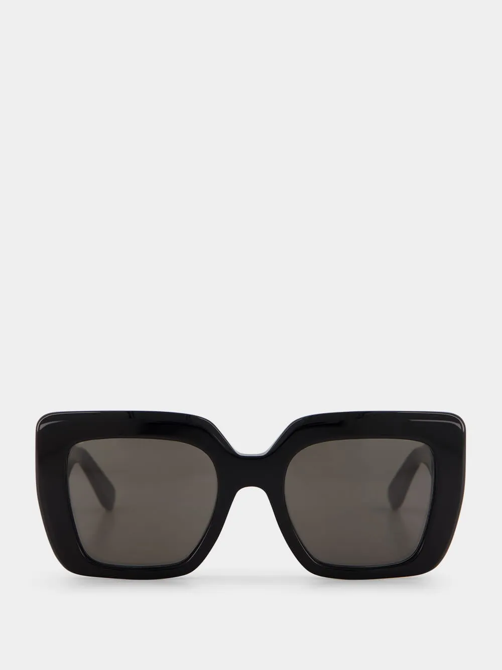 Glossy Noir Foxy Sunglasses sold by Fashion Clinic