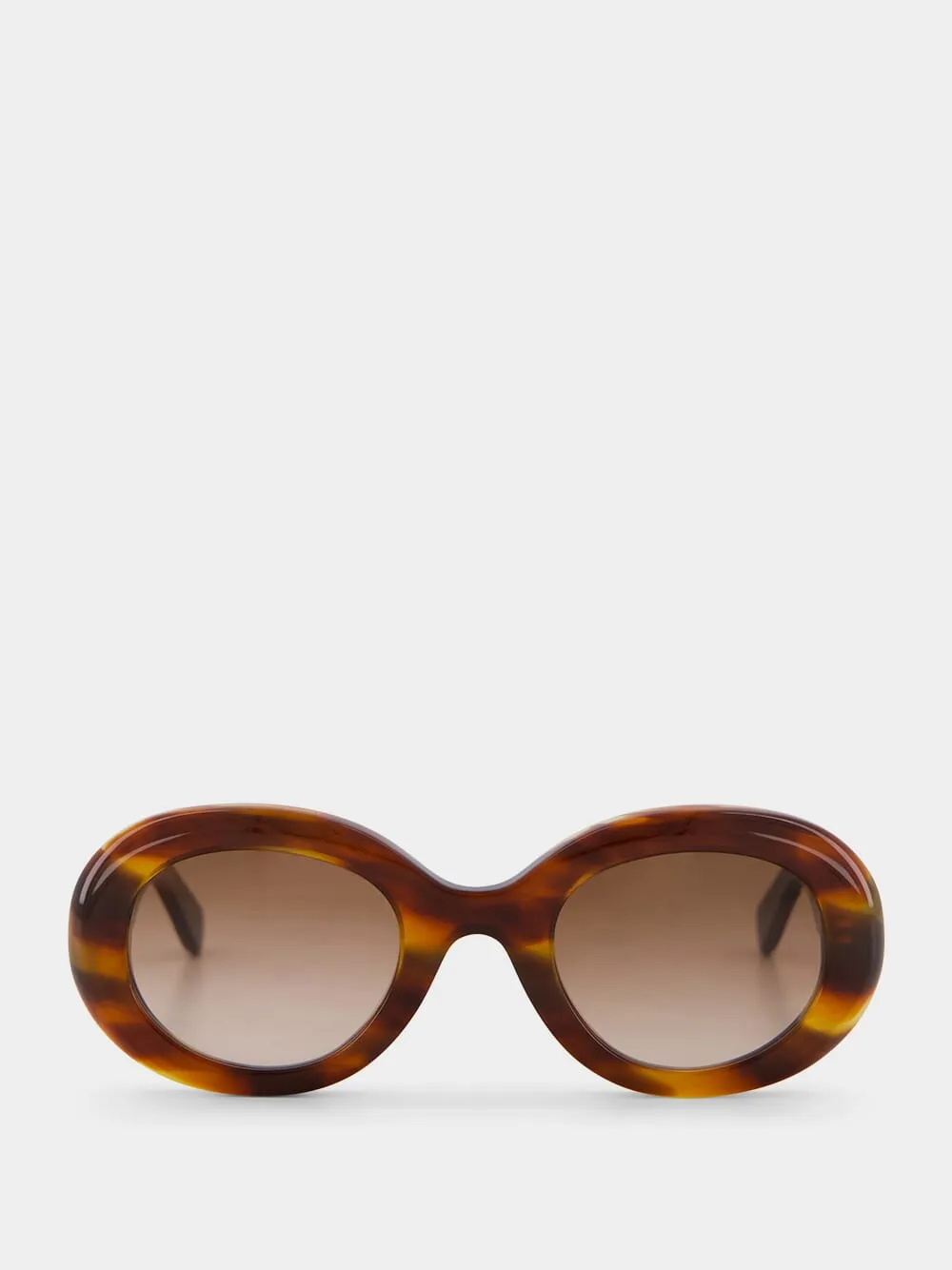 Flamme Havana Oval Queen Sunglasses sold by Fashion Clinic