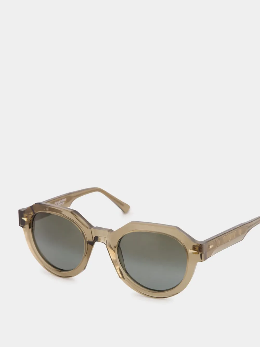 Smoked Light Green Gradient Sunglasses sold by Fashion Clinic product image thumbnail 5