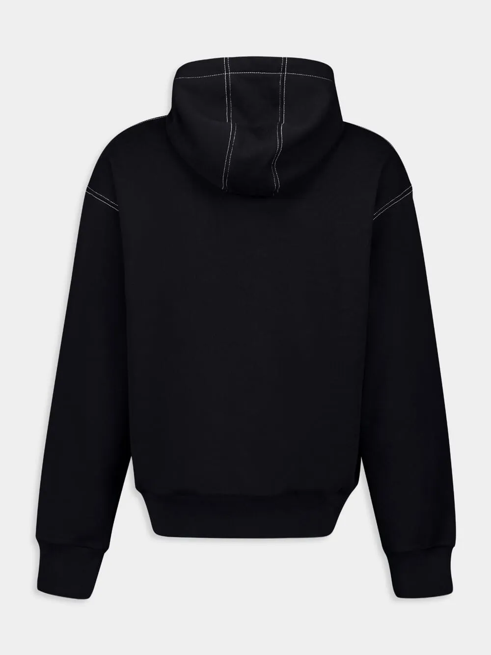 Black Boxy Fit Sweatshirt sold by Fashion Clinic product image thumbnail 2