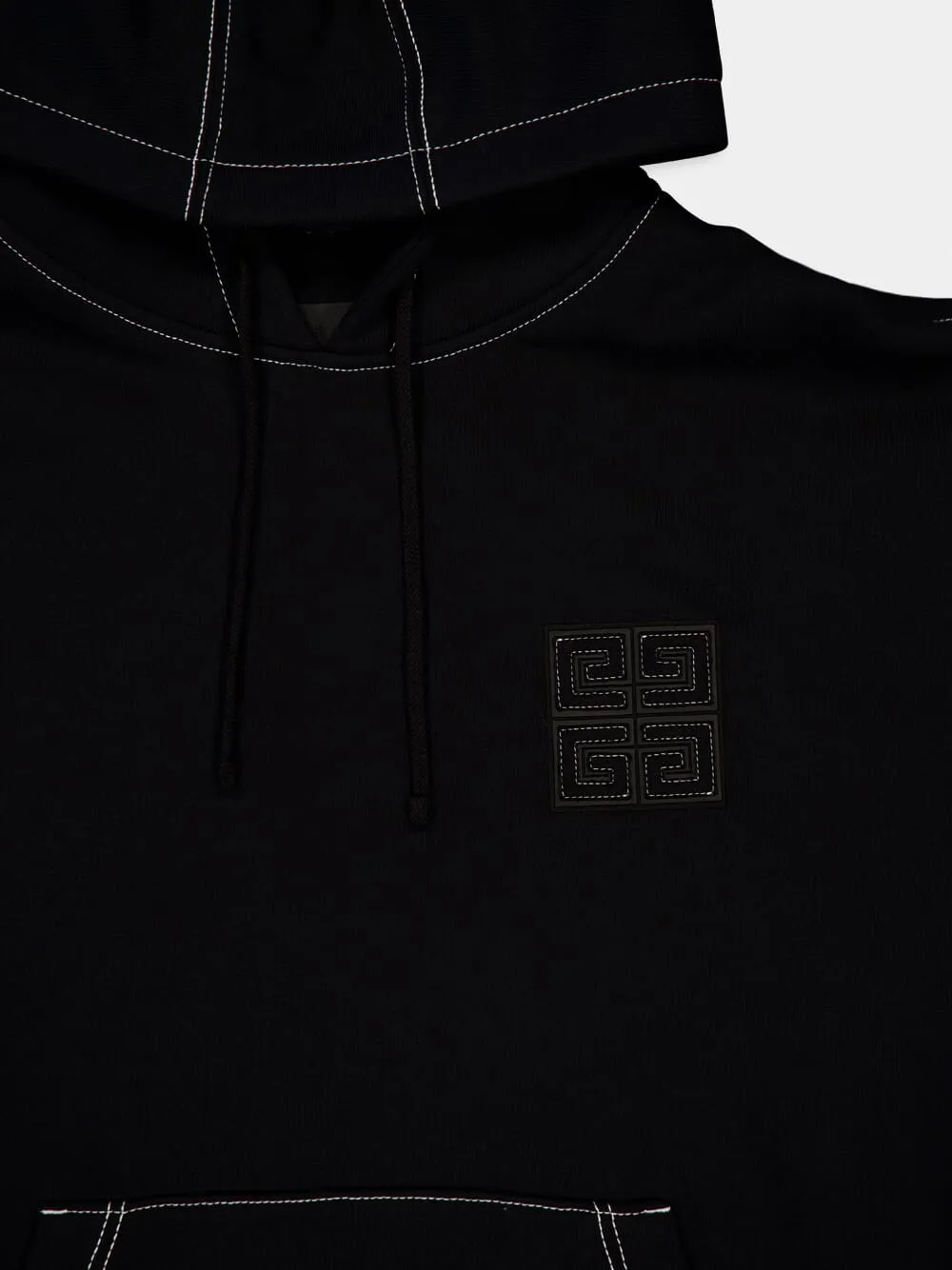 Black Boxy Fit Sweatshirt sold by Fashion Clinic product image thumbnail 3