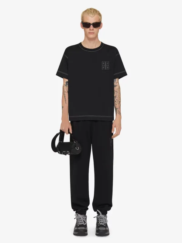 Black 4G Cotton T-Shirt sold by Fashion Clinic