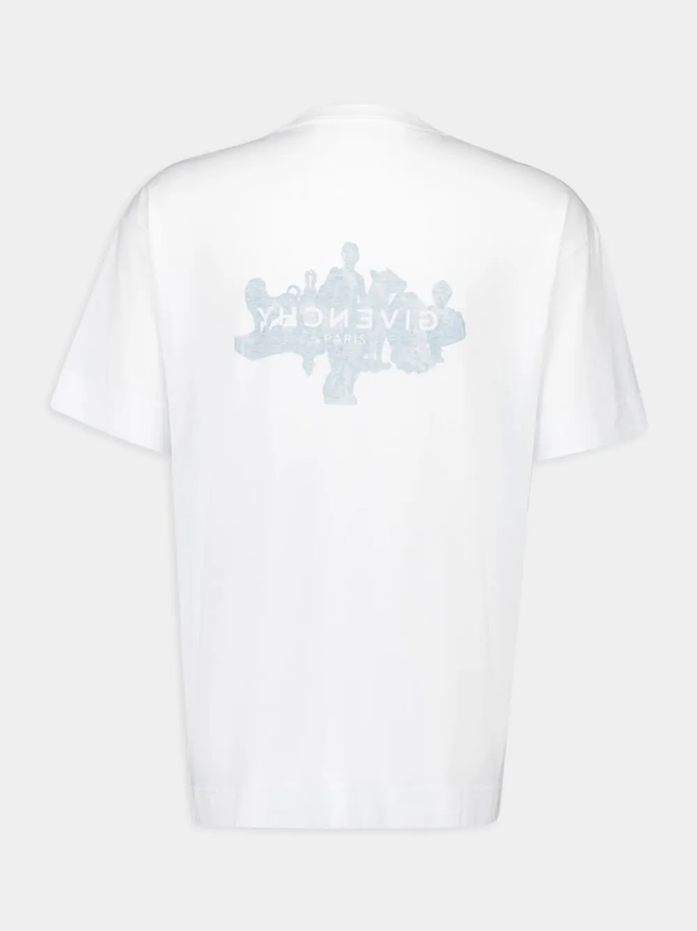 White Hubert Objects T-Shirt sold by Fashion Clinic product image thumbnail 4