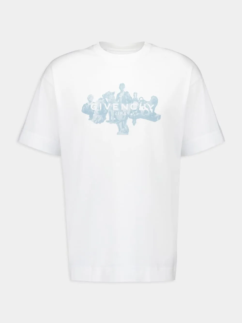 White Hubert Objects T-Shirt sold by Fashion Clinic product image thumbnail 2