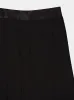 Black Silk Midi Skirt sold by Fashion Clinic