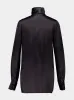 Black Silk Satin Blouse sold by Fashion Clinic