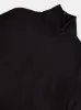 Black Silk Satin Blouse sold by Fashion Clinic
