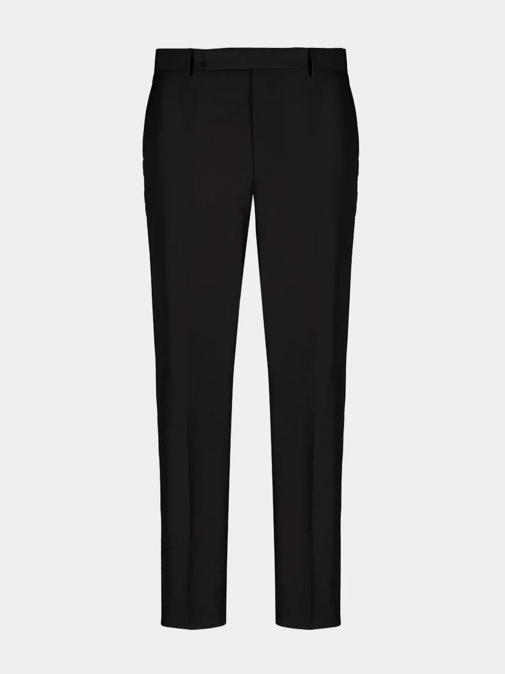 Black Technical Cotton Trousers sold by Fashion Clinic