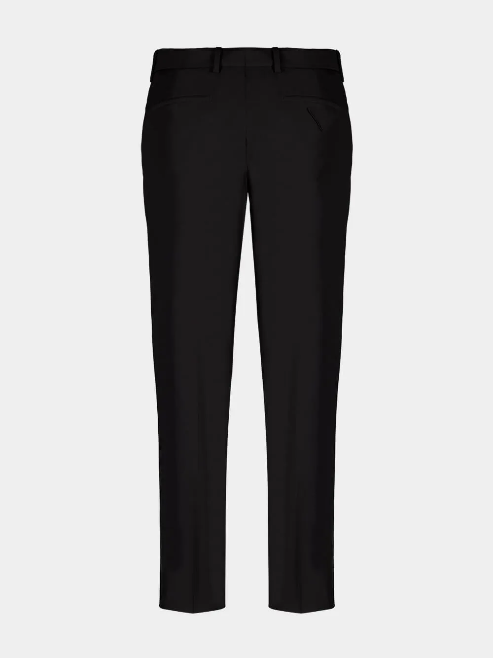 Black Technical Cotton Trousers sold by Fashion Clinic product image thumbnail 3