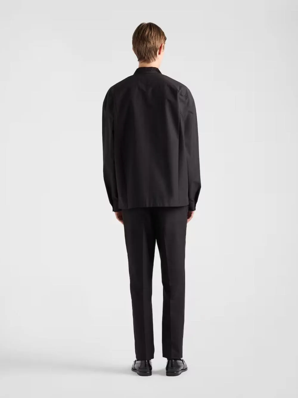 Black Technical Cotton Trousers sold by Fashion Clinic product image thumbnail 4