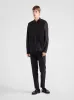 Black Technical Cotton Trousers sold by Fashion Clinic