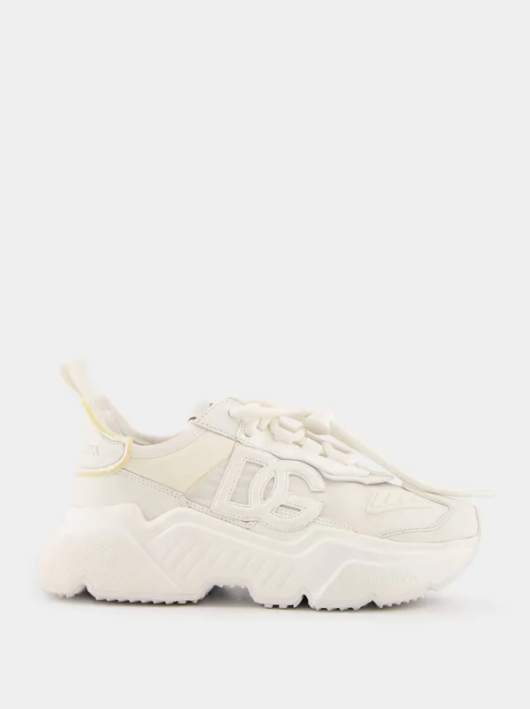 White Daymaster Sneakers sold by Fashion Clinic