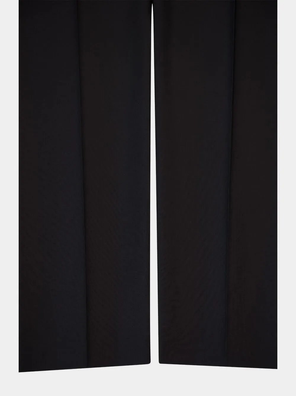 Black Wool Mohair Trousers sold by Fashion Clinic product image thumbnail 5