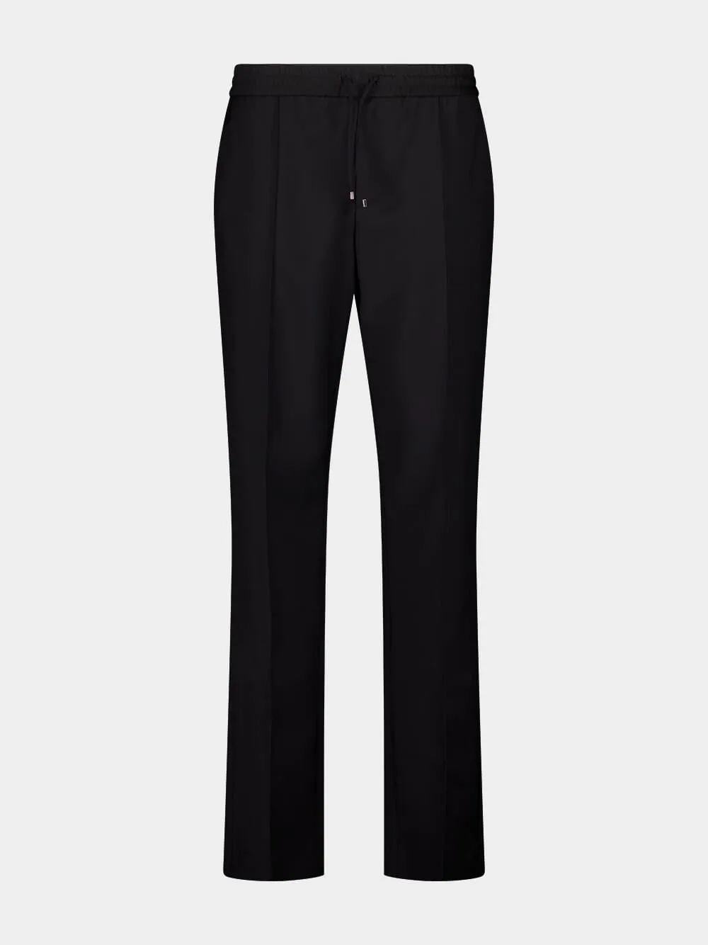 Black Wool Mohair Trousers sold by Fashion Clinic product image thumbnail 2