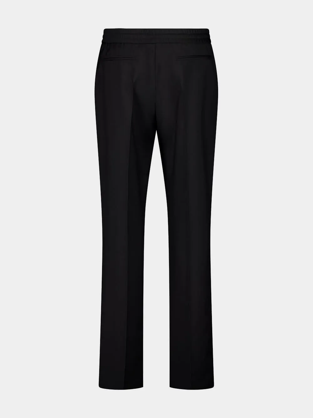 Black Wool Mohair Trousers sold by Fashion Clinic product image thumbnail 3