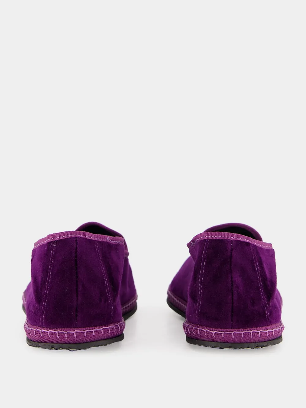 Purple Velvet Furlane Modigliani Slippers sold by Fashion Clinic product image thumbnail 5