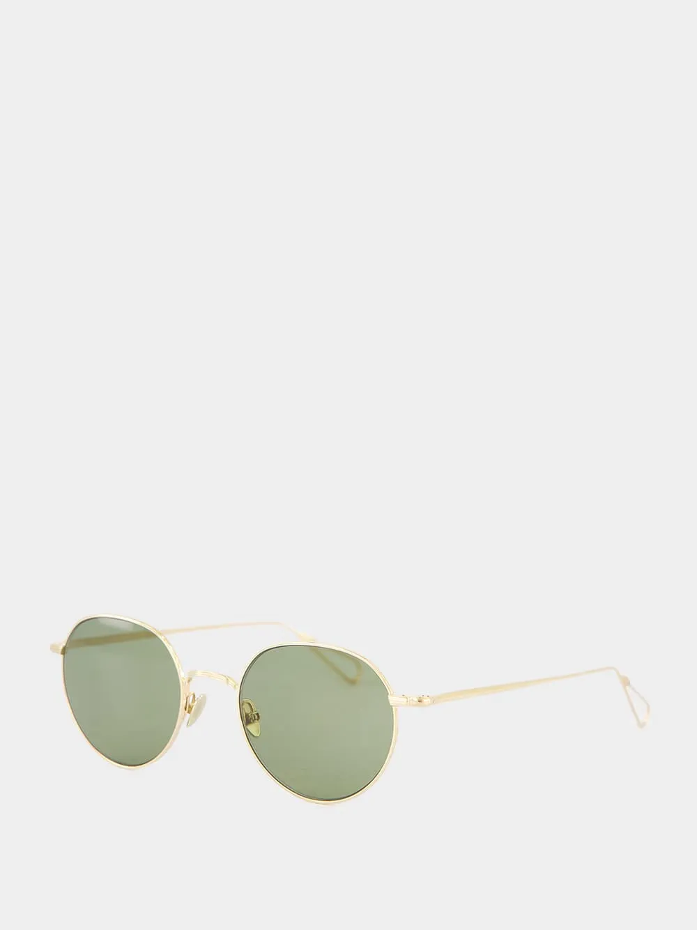 Khaki Gold Cambronne Sunglasses sold by Fashion Clinic product image thumbnail 3
