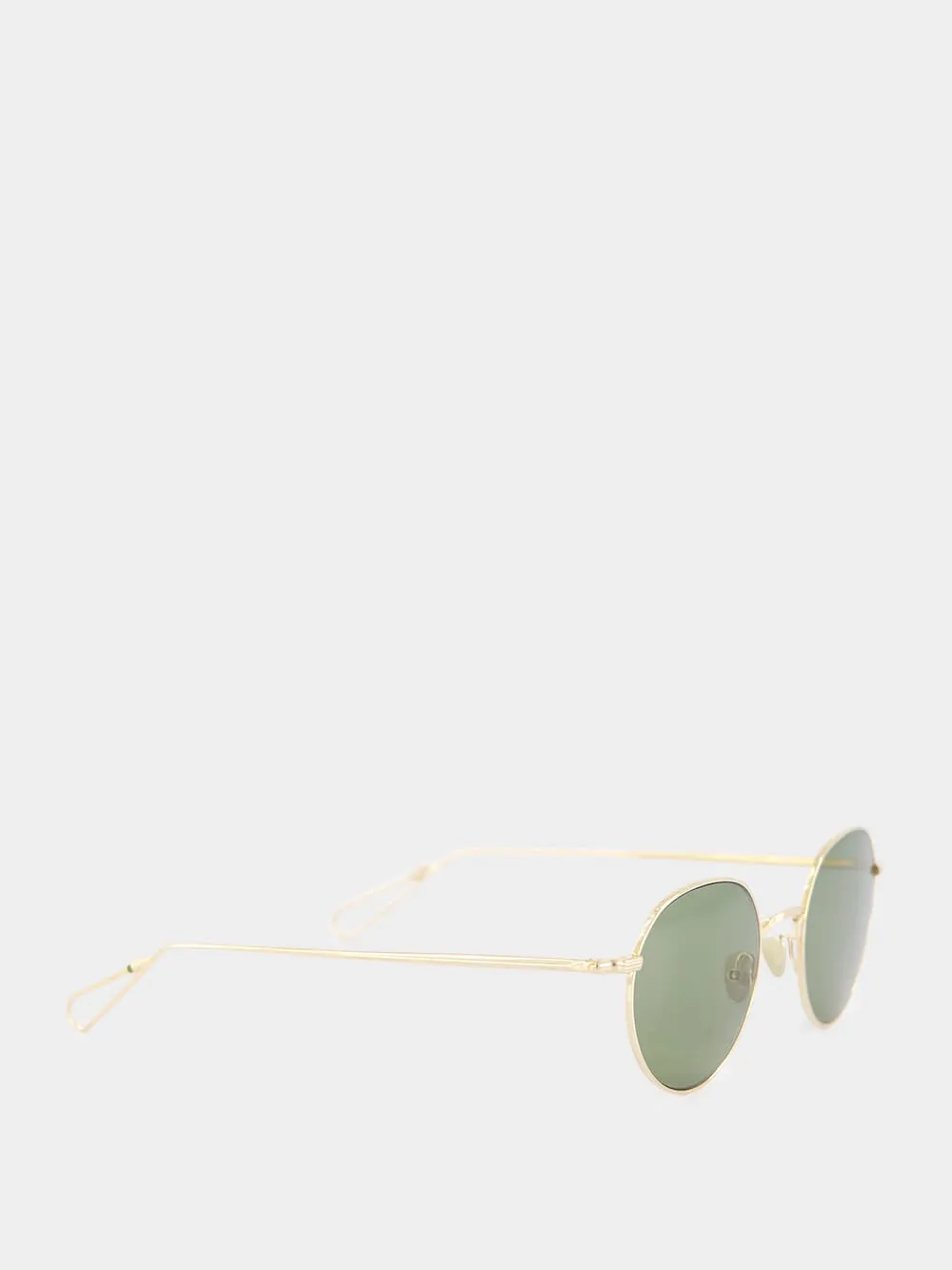 Khaki Gold Cambronne Sunglasses sold by Fashion Clinic product image thumbnail 2