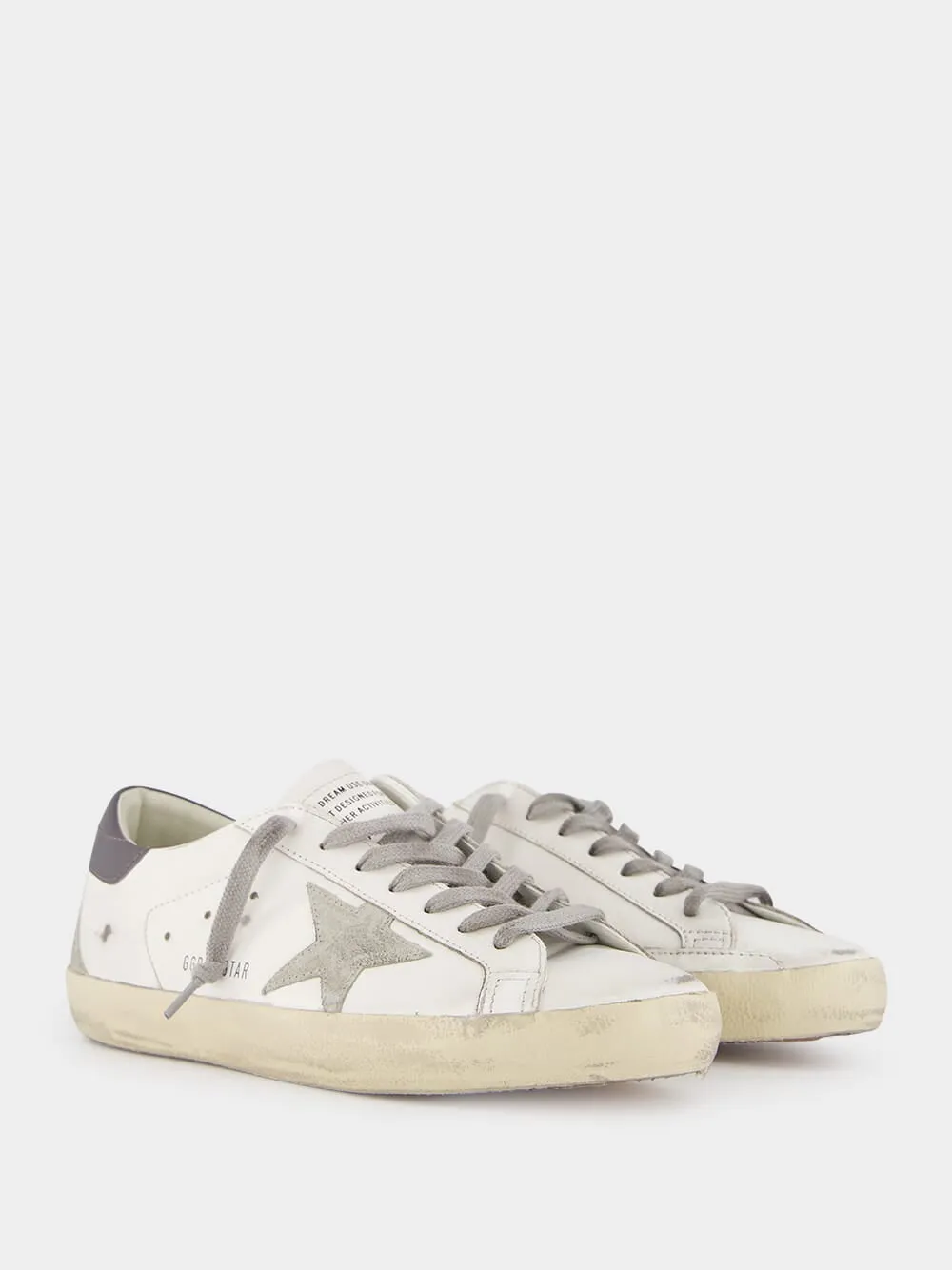 Super Star Leather & Suede Sneakers sold by Fashion Clinic product image thumbnail 3