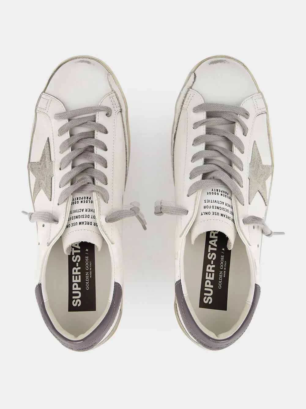 Super Star Leather & Suede Sneakers sold by Fashion Clinic product image thumbnail 4