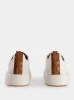 White Leather Slip-On Sneakers sold by Fashion Clinic