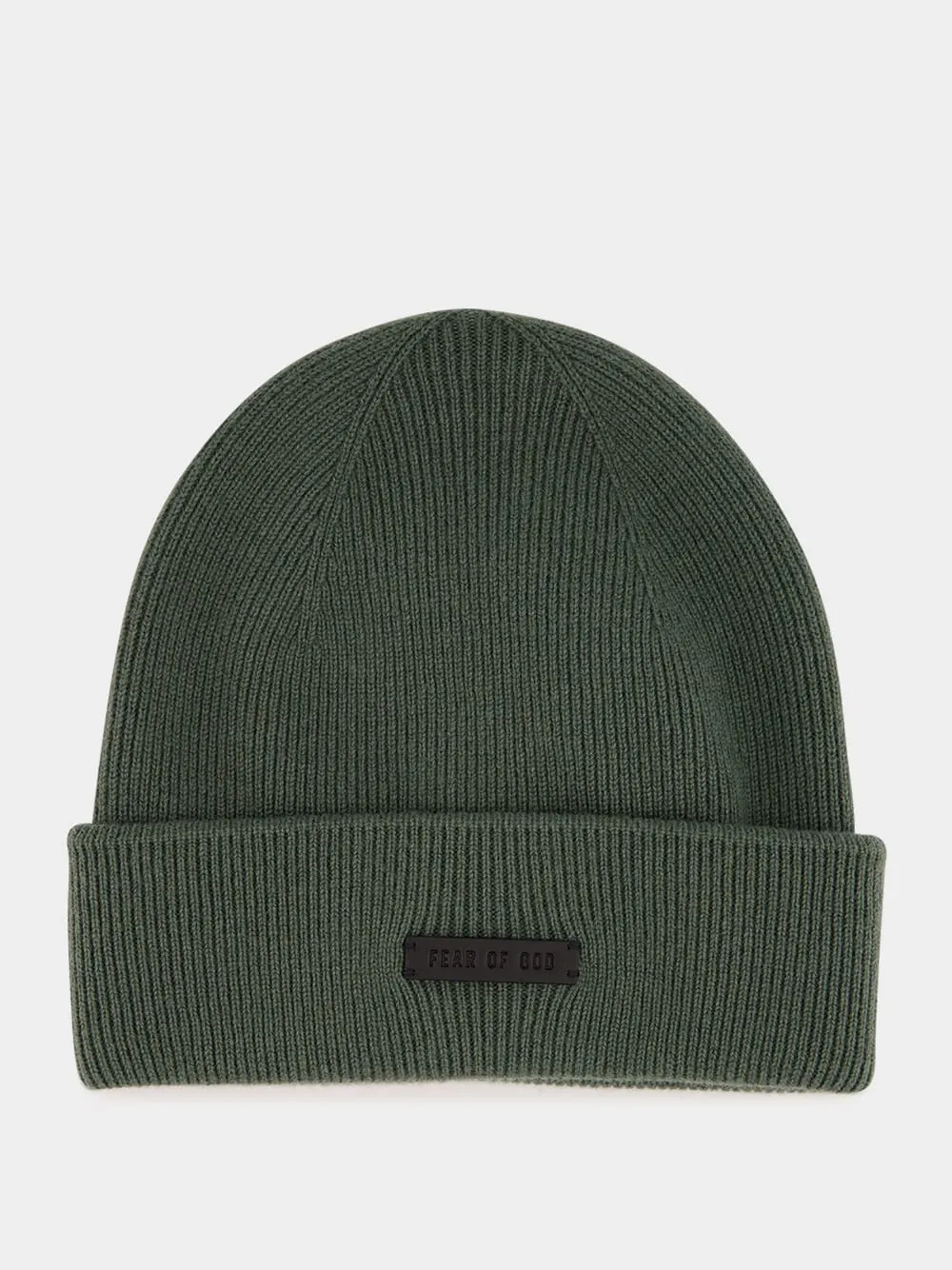 Eucalyptus Green Cashmere Beanie sold by Fashion Clinic