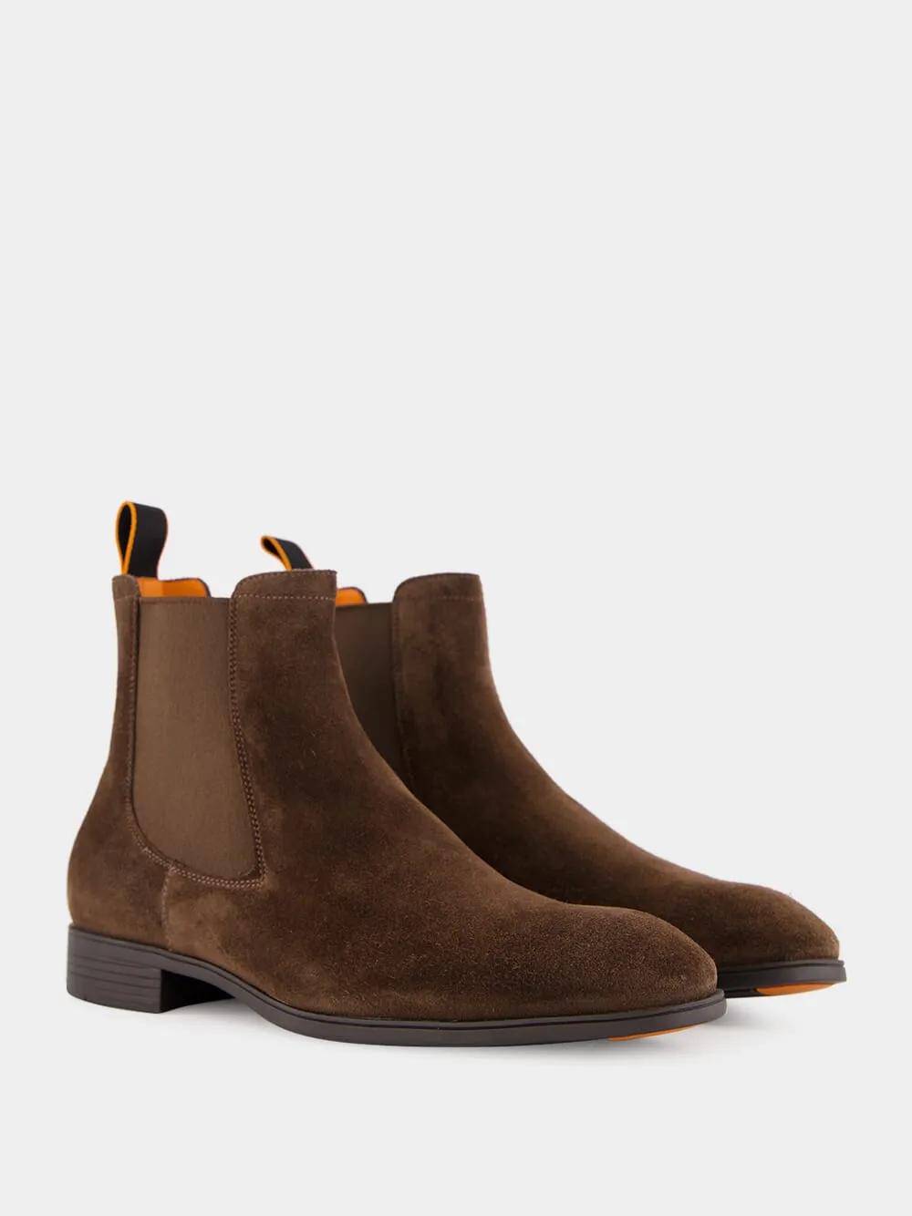 Brown Suede Chelsea Boots sold by Fashion Clinic product image thumbnail 3