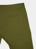Khaki Green Relaxed Slim Pants sold by Fashion Clinic
