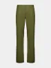 Khaki Green Relaxed Slim Pants sold by Fashion Clinic