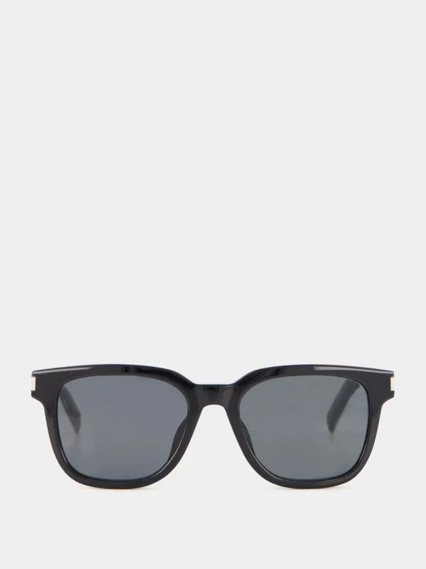 Black SL 711 Sunglasses sold by Fashion Clinic