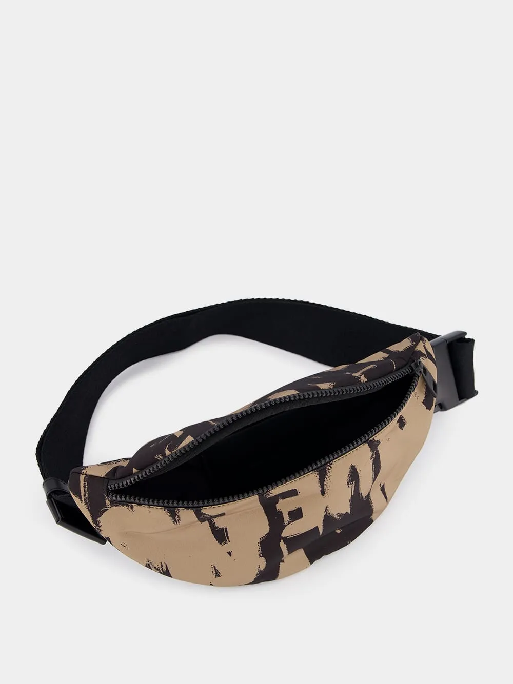 Beige Printed Belt Bag sold by Fashion Clinic product image thumbnail 5