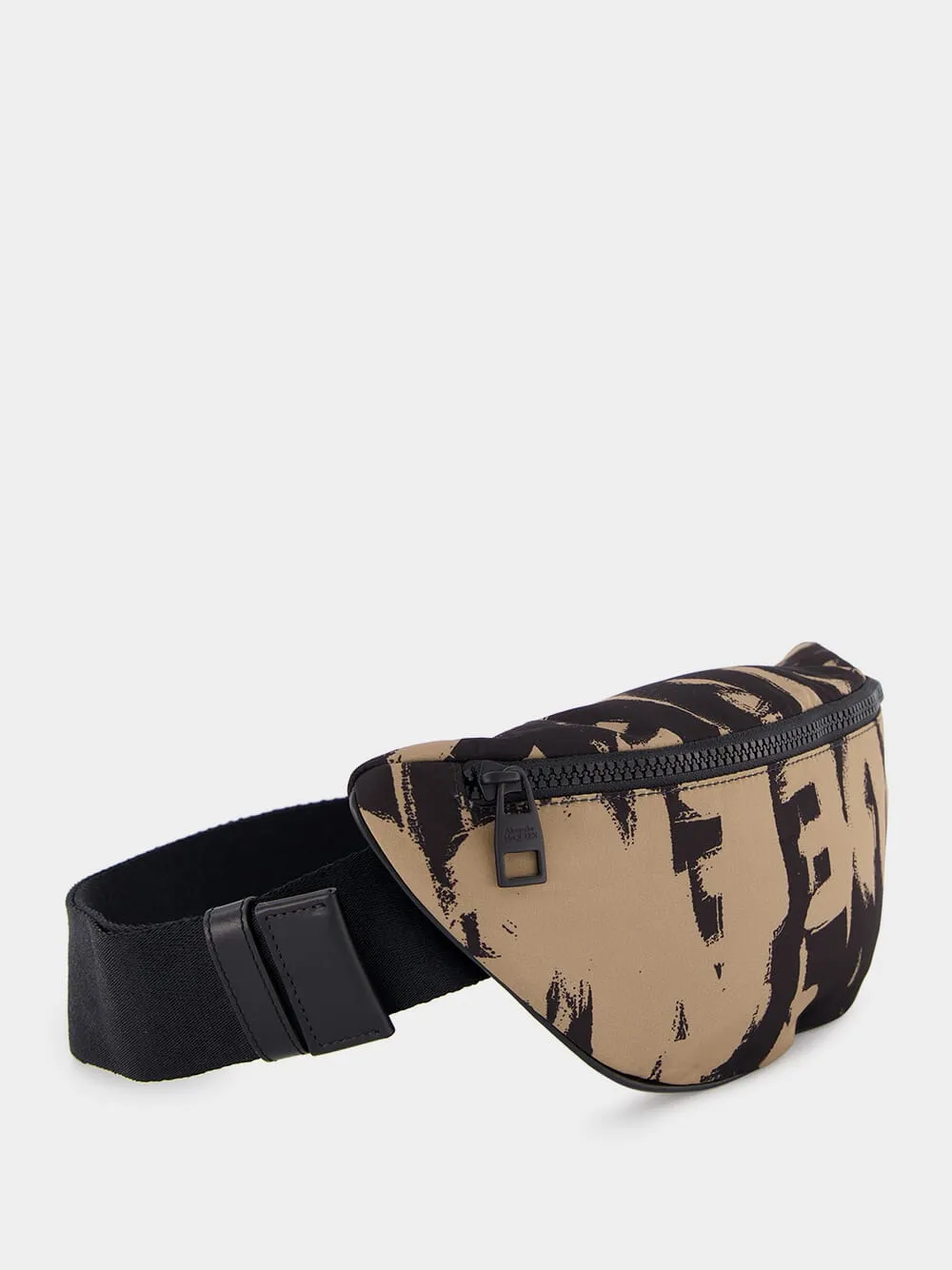 Beige Printed Belt Bag sold by Fashion Clinic product image thumbnail 2