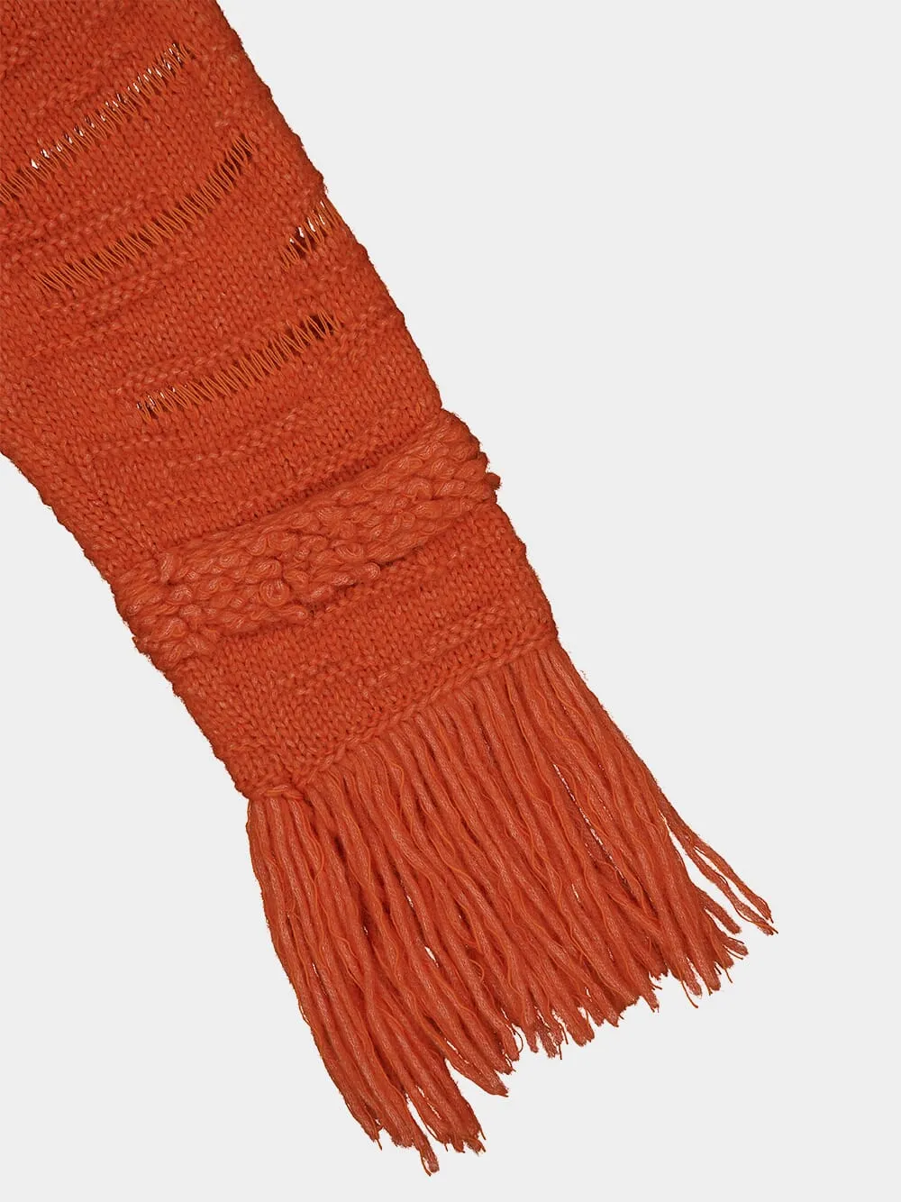 Tangerine Alpaca Wool Knit Cardigan sold by Fashion Clinic product image thumbnail 5