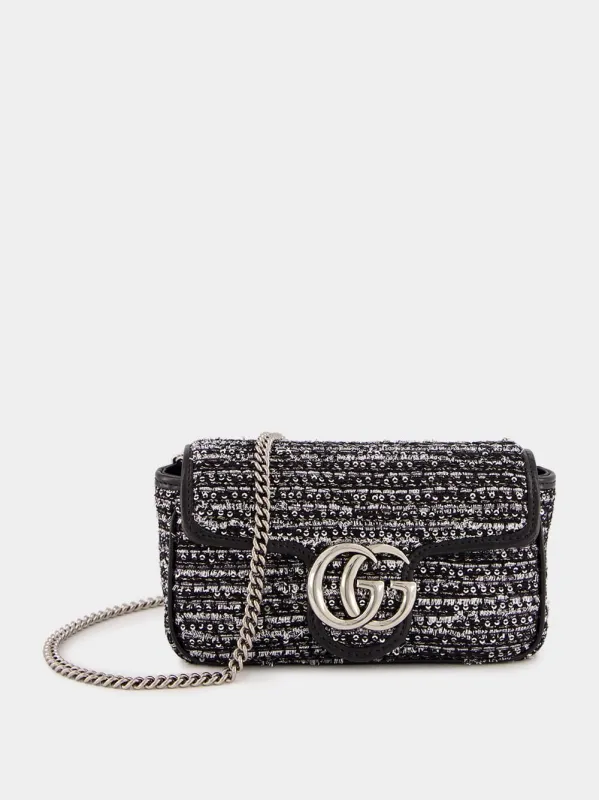 Black Marmont Super Mini Bag sold by Fashion Clinic